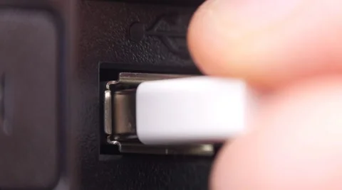 Сable for data exchange and charging device Stock Footage 49642893