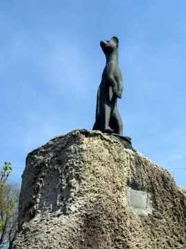 A sable statue Stock Photos