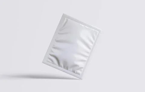 Sachet Packaging white color (3) Stock-Illustration