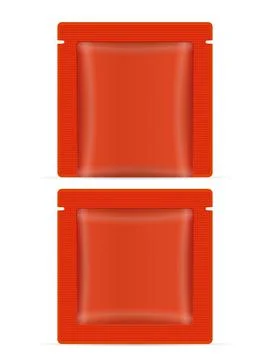 Sachet set Stock Illustration