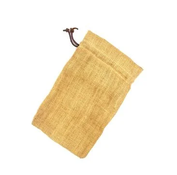 Sack bag isolated on white background Stock Photos
