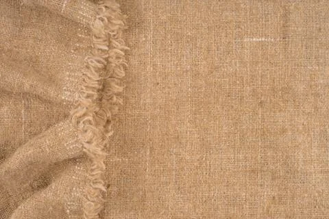 Sack cloth textured background Stock Photos