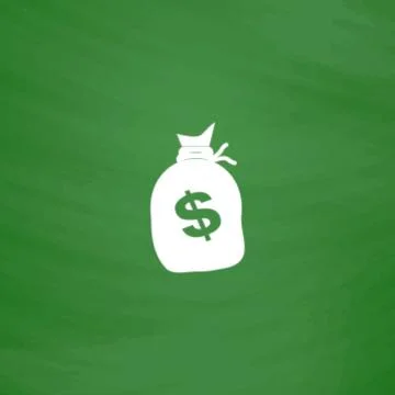 Sack of dollars Stock Illustration