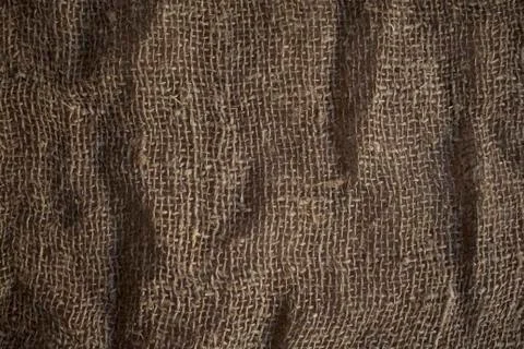 Sack fabric texture background Stock Photos