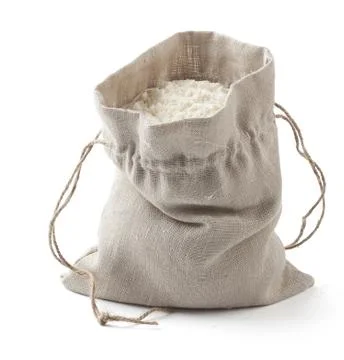 Sack with flour Stock-Fotos