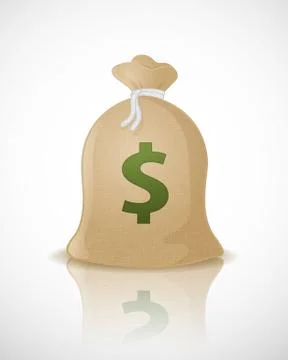 Sack of money Stock Illustration
