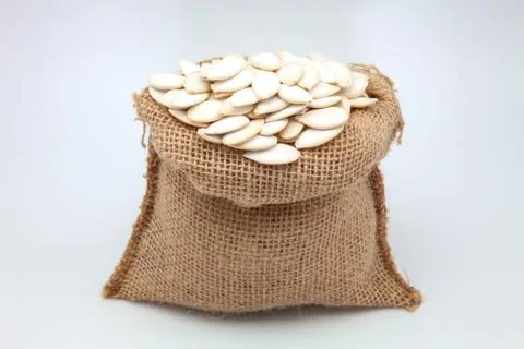 Sack of seeds Stock Photos
