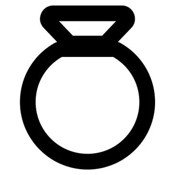 Sack Stroke Vector Icon Stock Illustration