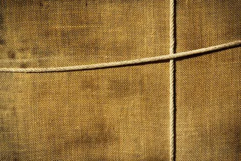 Sackcloth background Stock Photos