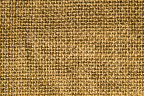 Sackcloth background. Texture of the rustic fabric Stock Photos