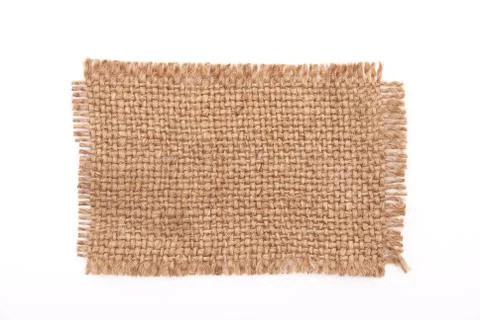 Sackcloth material Stock Photos