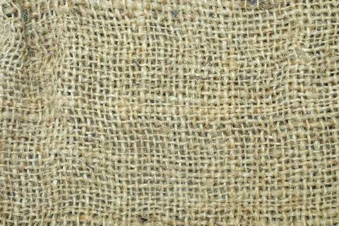  Sackcloth material texture background. Stock Photos