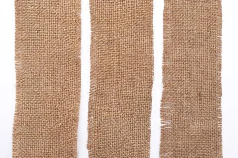 Sackcloth materials Stock Photos