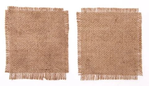 Sackcloth materials Stock Photos