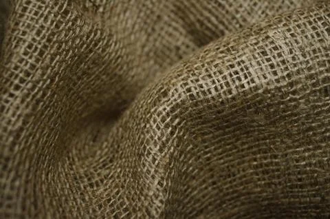 Sacking Decorative Jute close up Stock Photos