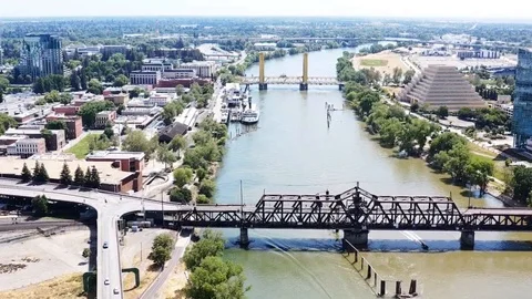 Sacramento River Stock Footage 125292954