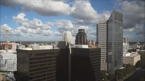 Sacramento Skyline Time Lapse Stock Footage 160444235