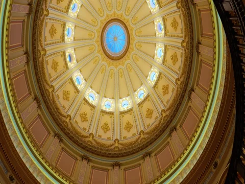 Sacrameto Capitol Bldg Stock Footage 78525167