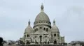 Sacre Coeur Basilica of the Sacred Heart of Jesus Montmartre, Paris, France HD Footage