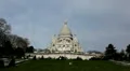 Sacre Coeur Basilica of the Sacred Heart of Jesus Montmartre, Paris, France HD Footage
