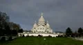 Sacre Coeur Basilica of the Sacred Heart of Jesus Montmartre, Paris, France HD Footage