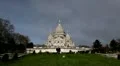 Sacre Coeur Basilica of the Sacred Heart of Jesus Montmartre, Paris, France HD Footage