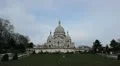Sacre Coeur Basilica of the Sacred Heart of Jesus Montmartre, Paris, France HD Footage
