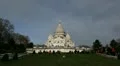 Sacre Coeur Basilica of the Sacred Heart of Jesus Montmartre, Paris, France HD Footage