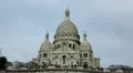Sacre Coeur Basilica of the Sacred Heart of Jesus Montmartre, Paris, France HD Footage