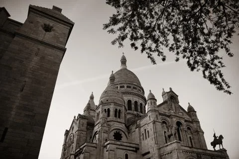 Sacre Coeur Cathedral Stock Photos