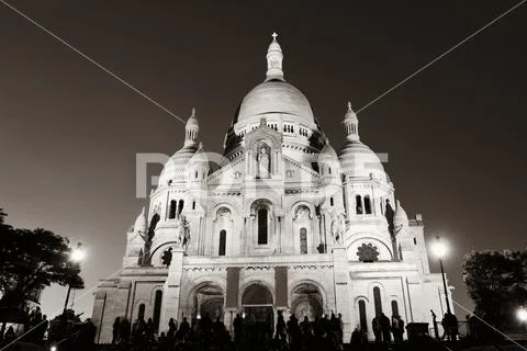 Sacre Coeur Cathedral Stock Photos