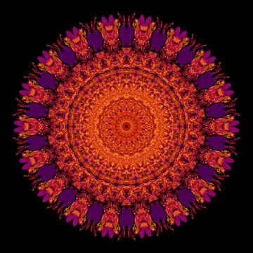 Sacred Flower of Life Encoding Divine Blueprint Stock Illustration