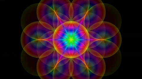 Sacred Geometry HD Video stock 753617