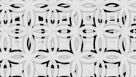 Sacred geometry looping background pattern seamless loop of seed of life or a Stock Footage 143012663