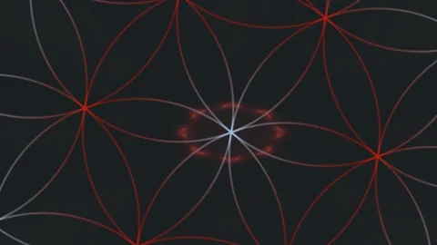 Sacred Geometry Mathematical Core Animation Stock Footage 340604021