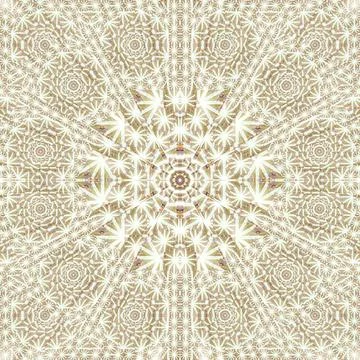 Sacred Geometry Seamless Pattern Digital art technique ornate sacred geome... Stock Photos