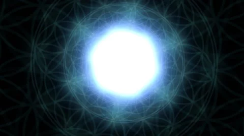 Sacred geometry vj loop Stock Footage 62910201