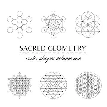 Sacred Geometry Volume One Stock Illustration