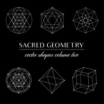 Sacred Geometry Volume Two Stock Illustration