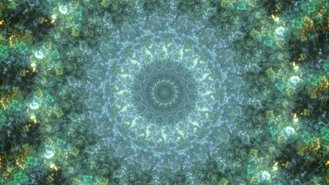 Sacred mandala, never ending loop of changing patterns and shapes - spirit Stock Footage 142772359