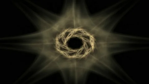 Sacred mandala, never ending loop of changing patterns and shapes Stock Footage 154449218