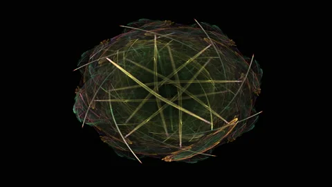 Sacred mandala, never ending loop of changing patterns and shapes Stock Footage 161055581