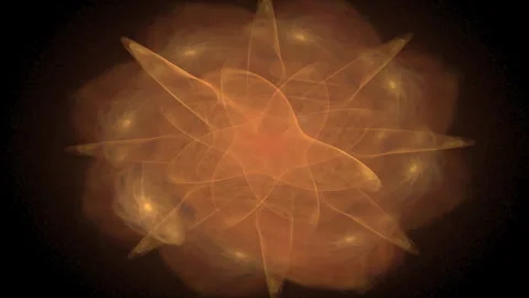 Sacred mandala, never ending loop of changing patterns and shapes Stock Footage 260648529