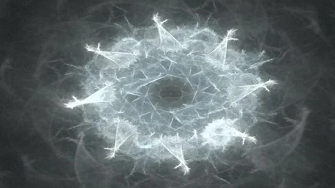 Sacred mandala, never ending loop of changing patterns and shapes Stock Footage 292074364