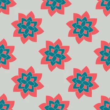 Sacred mandala pattern Stock Illustration