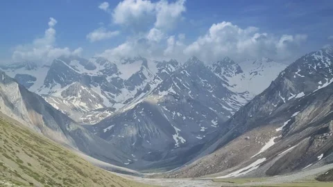 Sacred mount Kailash, Mount Kailash and Om Parvat, Kailash, Tibet time lapse Vídeo Stock 276980119