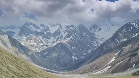 Sacred mount Kailash, Mount Kailash and Om Parvat, Kailash, Tibet time lapse 스톡 동영상 276980150