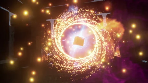 The sacred portal of parallel universes in the Alien Temple 03 Vidéo 237809121