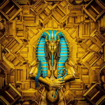 The Sacred Queen Stock Illustration