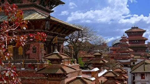  A Sacred Sanctuary of Devotion and Peace Video stock 300679299